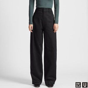UNIQLO U WIDE-FIT CURVED PANTS